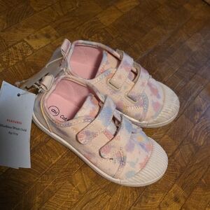 Cat & Jack Pink and Cream Kids Sneakers